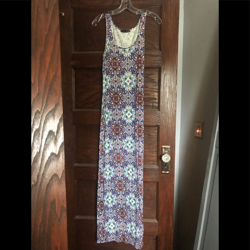 Tube dress multicolor. Small.